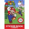 Nintendo Super Mario & Friends 4-Sheet Sticker Pad Multi-Color