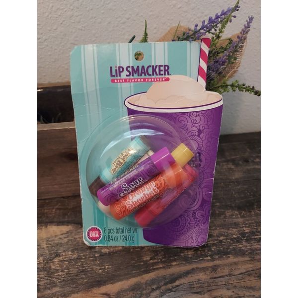 New Lipsmacker Soda Pop set 6 pcs All Time Favorites Rare