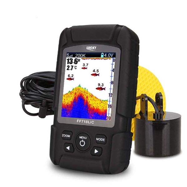 LUCKYLAKER Double Frequency Fish Finder Portable Fish Finder Bass Gyotan Finder Small Fish Finder Wakasagi Fishing