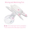 LittleForBig Bigshield Generation-II Adult Sized Printed Pacifier Princess Crown Pattern White