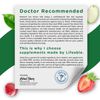 Lifeable Magnesium Citrate - Great Tasting Raspberry Flavor Gummy - 90 Count