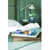 Spode Blue Italian Covered Butter Dish (Blue, White)