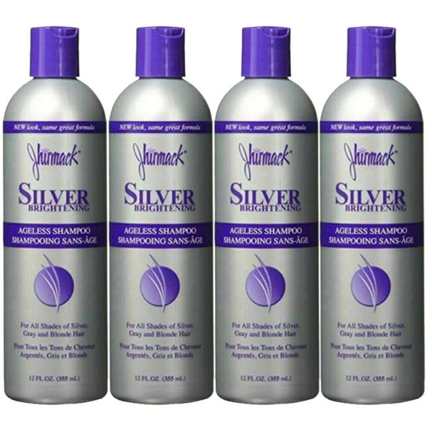 Jhirmack Silver Brightening Ageless Shampoo By Jhirmack, 12 Oz - 4 Pack