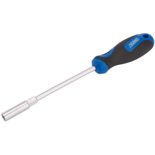 Draper 63498 Soft Grip Nut Spinner, 7 mm Size , Blue