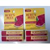 WOW! 4 Burt's Bees Moisturizing Lip Balm WATERMELON & FAST FREE SHIP!