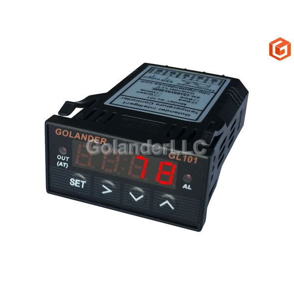 Universal 1/32DIN Digital  F/C PID Temperature Controller, Red