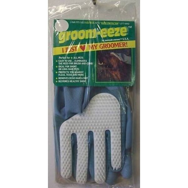 2 NEW Pairs Groom-eeze GLOVE PET GROOMERS