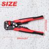 LEONTOOL Wire Stripper, Fine Wire, Electrician, Wire Stripper, Cable Stripper, Electrician Pliers, Multi Wire Stripper, Multi Wire Stripper, Auto Multi Stripper, Solar Cable Stripper, Hand Stripper,