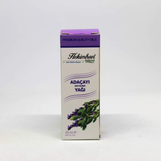 Adaçayı Yağı (ACI ELMA) 20 ML Hekimhan Bitkisel