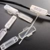 RHQFDM 50 Transparent Cable Ties Box for Cable Management and Identification