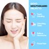 2pcs Set Mouth Guard for Grinding and Clenching Teeth at Night, Sleep Night Guard, Grinding Protection, Clenching Protection, Teeth Bruxism Mouth Piece with Travel Hygiene Case