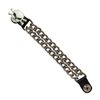 Hot Leathers American Flag Chain Vest Extender (Silver, 6")