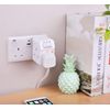 Masterplug Three Socket Surge Protected Adaptor with Individual Switches