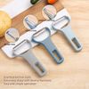 VOGARB Vegetable Peeler, Y Shape Straight/Serrated/Julienne Peelers for Kitchen, 3 Pieces Stackable Set