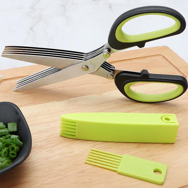 Heavy Duty Dishwasher Safe Food Kitchen Scissors Automatic Rebound
