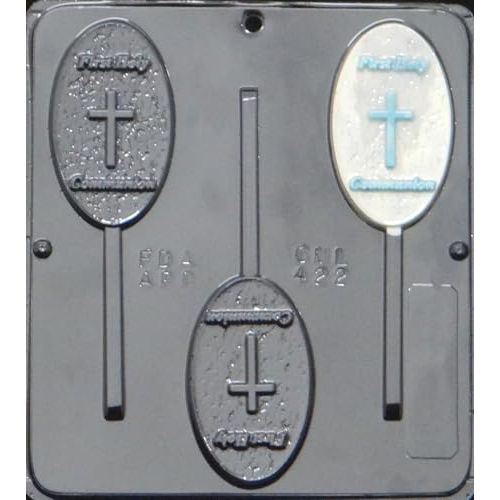 Candy Molds N More First Holy Communion Lollipop Chocolate Candy Mold 422