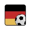 Germany Soccer Fan 5 Inch Full Color Window Cling