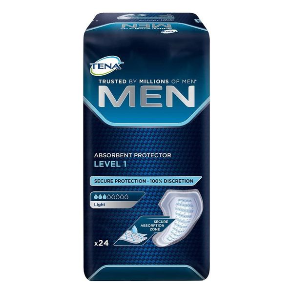 Tena For Men Level 1, Pack of 24