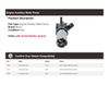 For 1996-1998 Mercedes E320 Bosch Engine Auxiliary Water Pump 1997