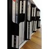 10 x Plastic Black Vertical CD Collection Tabbed Dividers Suitable for Shelf Storage
