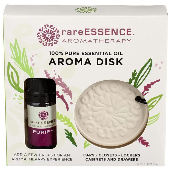 RAREESSENCE Purify 100% Pure Essential Oil Aroma Disk, 1 EA