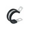 Clamp,Cushioned,EPDM,Dia 5/8 in,PK25