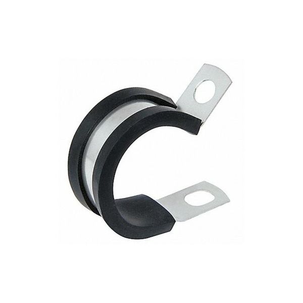 Clamp,Cushioned,EPDM,Dia 5/8 in,PK25