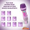 Microphone Bluetooth For Kids with Voice Changer Pink Ages 3