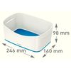 Leitz MyBox Storage Tray, waterproof ABS, Blue Metallic