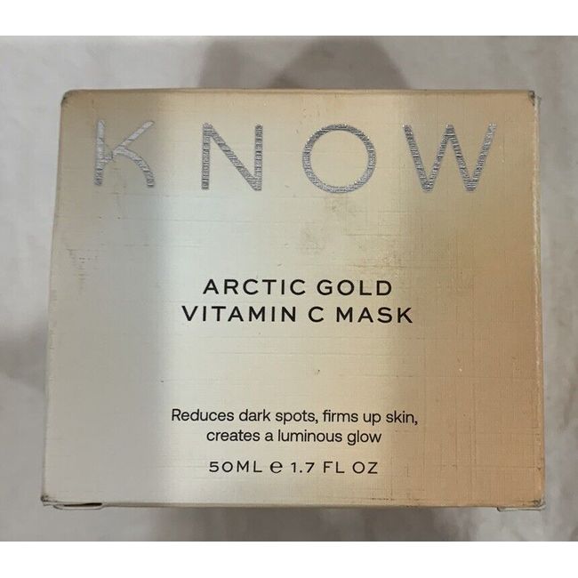 KNOW Beauty Arctic Gold Vitamin C Mask