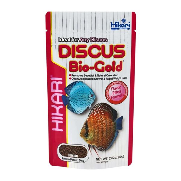 Hikari Tropical Discus Bio-Gold Fish Food, 2.82 oz (80g)