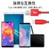 Type-C Cable, 3.3 ft (1 m) Length, USB Type C Charging Cable, Denim Fabric, USB C, Data Transfer Cable, High Speed Charging, Type C, Smartphone Cable, For Android, Compatible with Various Type C