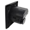CEE External Socket Inlet Socket Built-in Socket Caravan Motorhome 220 V - 250 V ABL Magnetic Lid Black