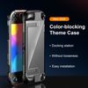 Clear Dockable Protective Case Compatible with Nintendo Switch 2 2025, Transparent Hard Shell, Slim Cover Protector for Joy-Con & Grip, Split Design, Anti-Scratch, Shock-Absorption