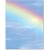 Bright Rainbow Letterhead Laser & Inkjet Printer Paper (25 Sheets)
