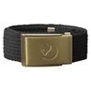 FJÄLLRÄVEN Unisex's F77314 Kids Canvas Brass Belt, Dark Grey, One size