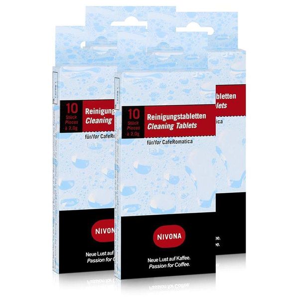 4x Nivona cleaning tablets NIRT 701 VE10