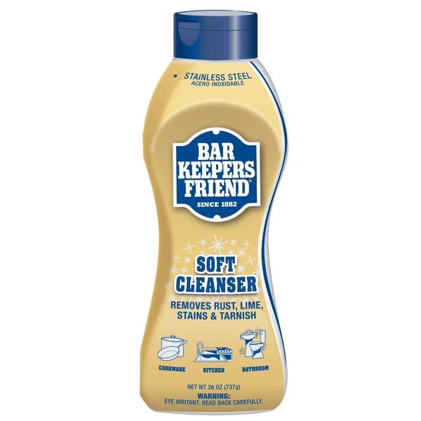 Bar Keepers Friend Soft Cleanser, 26 oz Squeeze Bottle