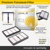 Fine Dust Filter, Replacement Filter (2 Pieces) for iRobot Roomba S9, S9 Plus, S9+ Robot Vacuum Cleaner