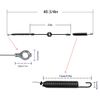 INGQI Deck Engage Cable for Husky 13WN77SS031 (LT4200)(2017)