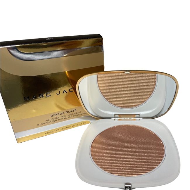 NEW Marc Jacobs O!Mega Glaze All-over Foil Luminizer 79 GILTY full size 0.35oz