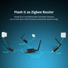 SONOFF Universal Zigbee 3.0 USB Dongle Plus ZBDongle E Gateway with Antenna for Home Assistant, Open HAB etc, Support Data Flow Control