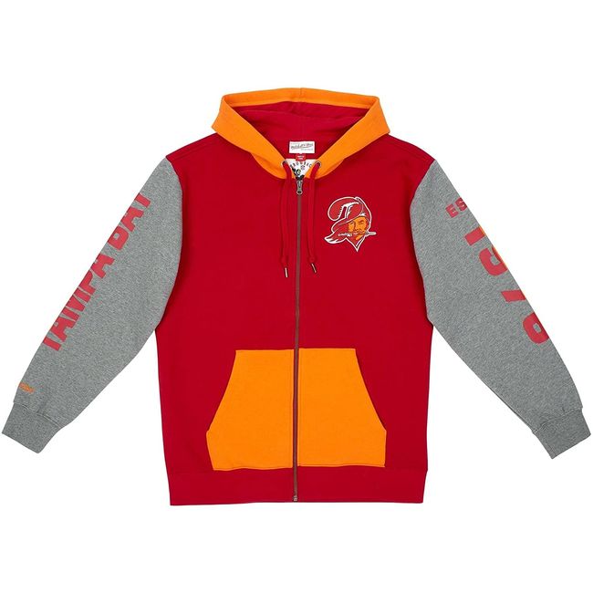 Mitchell & Ness NFL Full Zip - Tampa Bay Buccaneers