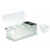 4 Compartment Deep Condiment Holder 29.8x14x11.5cm - Pack Size: Single