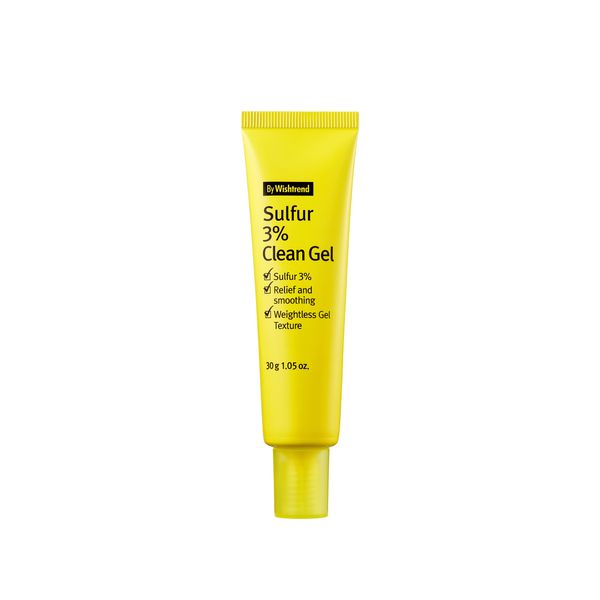 Wishtrend Sulfur 3% Clean Gel 30 g, Breakout, Troubleshooting