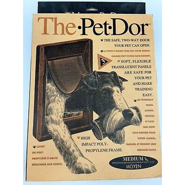 New PetSafe Weather Pet Dog Door Medium Insulation EM-2 #13200 40lbs