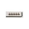 American Racing Wheels 970076 Replacement Cap Screw Set - 5 Screws & Key