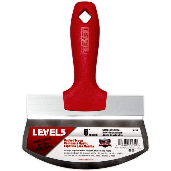 LEVEL5 Stainless Steel Bucket Scoop 5-210