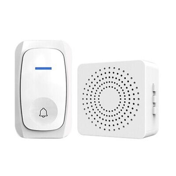 Customizable wireless doorbell with 60 ring tones and adjustable volume levels