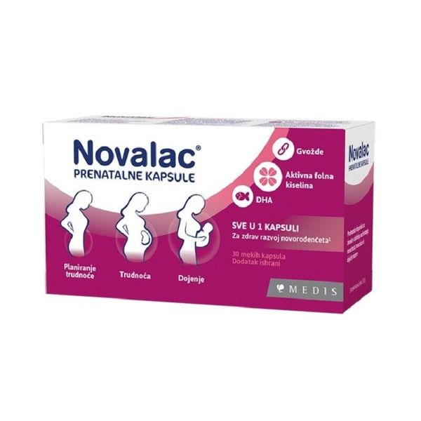 Novalac Prenatal Capsules A30